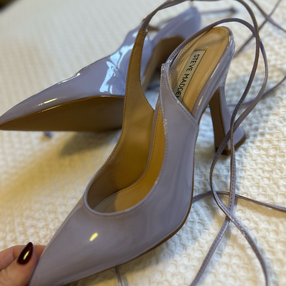 Steve Madden Lilac Strappy Heels